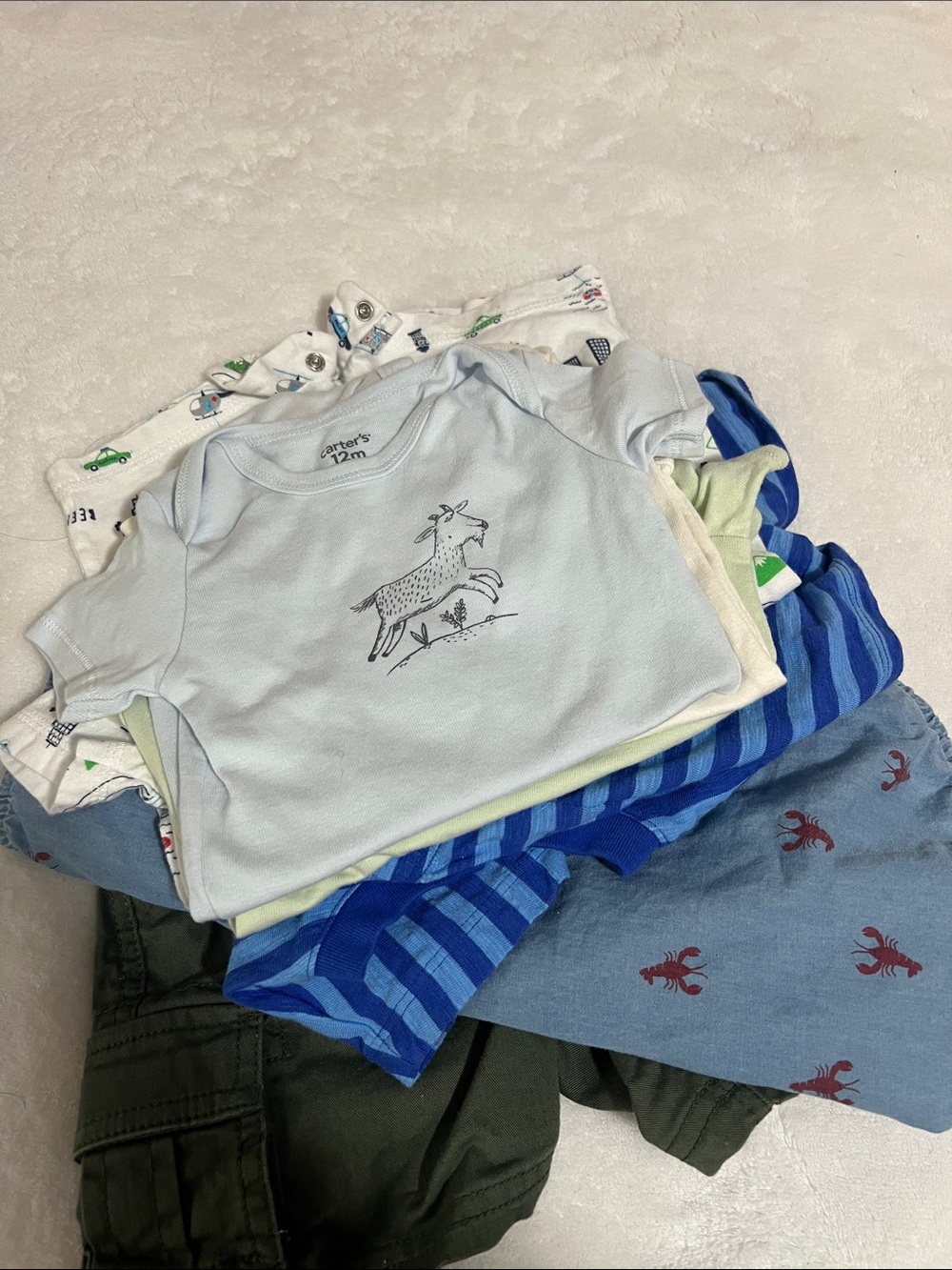 Boys Clothing Bundle 12 Months 7 Pieces! GAP Carter’s